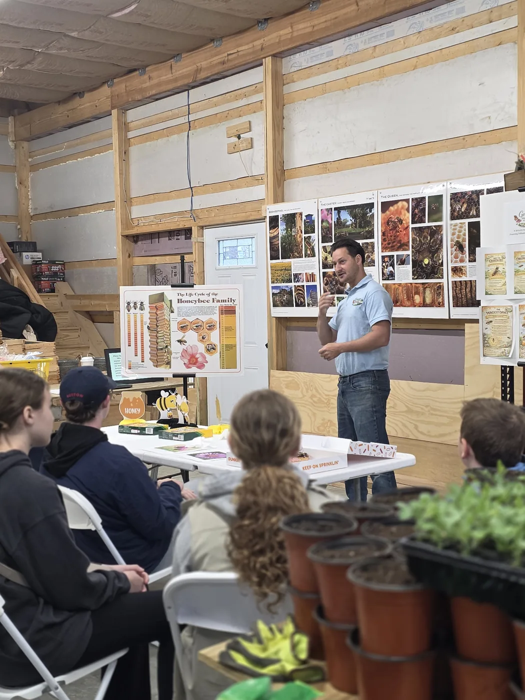 A morning of pollinator education for local Girl Scouts